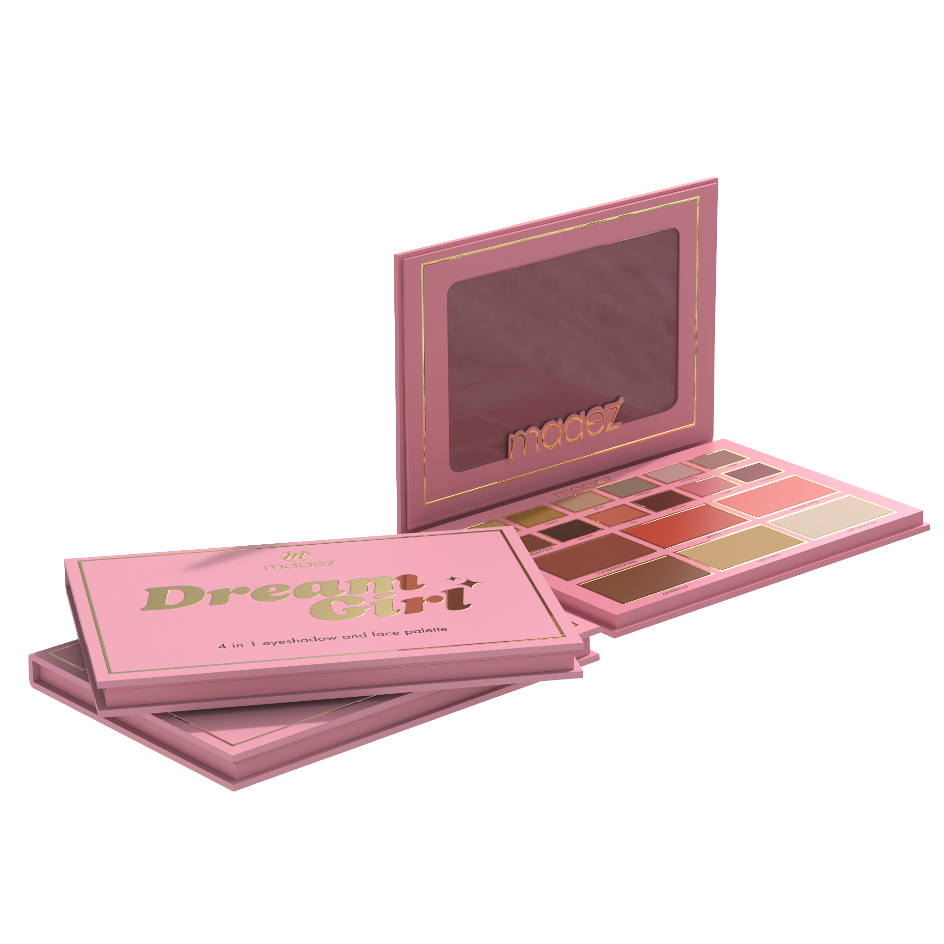 4 in 1 Eyeshadow and Face Palette
